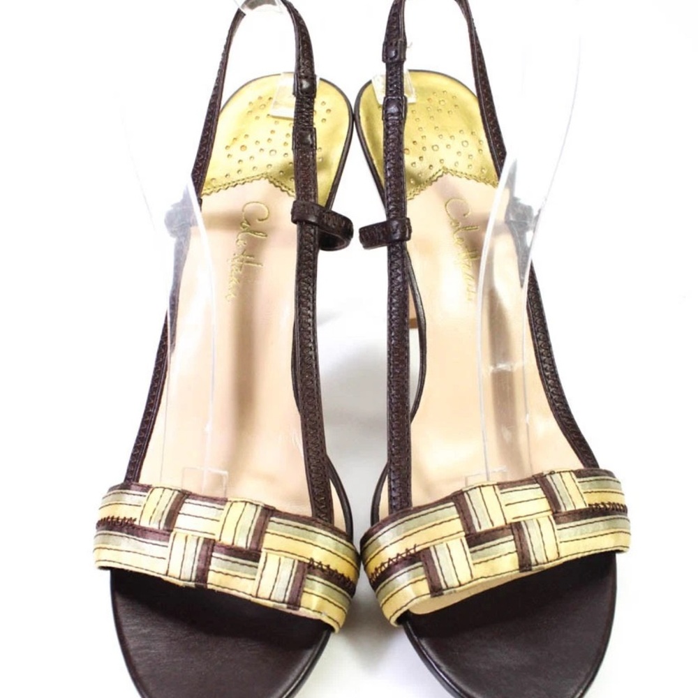 Chocolat Blu Brown and Tan Women's Sandals